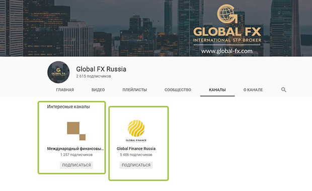 GLOBAL FX – проект мошеннической сетки, в которую входят «Московский финансовый центр» и «Global Finance»
