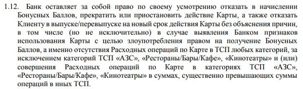 Отказ в начислении бонусов по карте Кэшбэк alfabank.ru