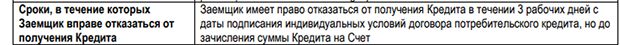 gazprombank.ru отказ от кредита