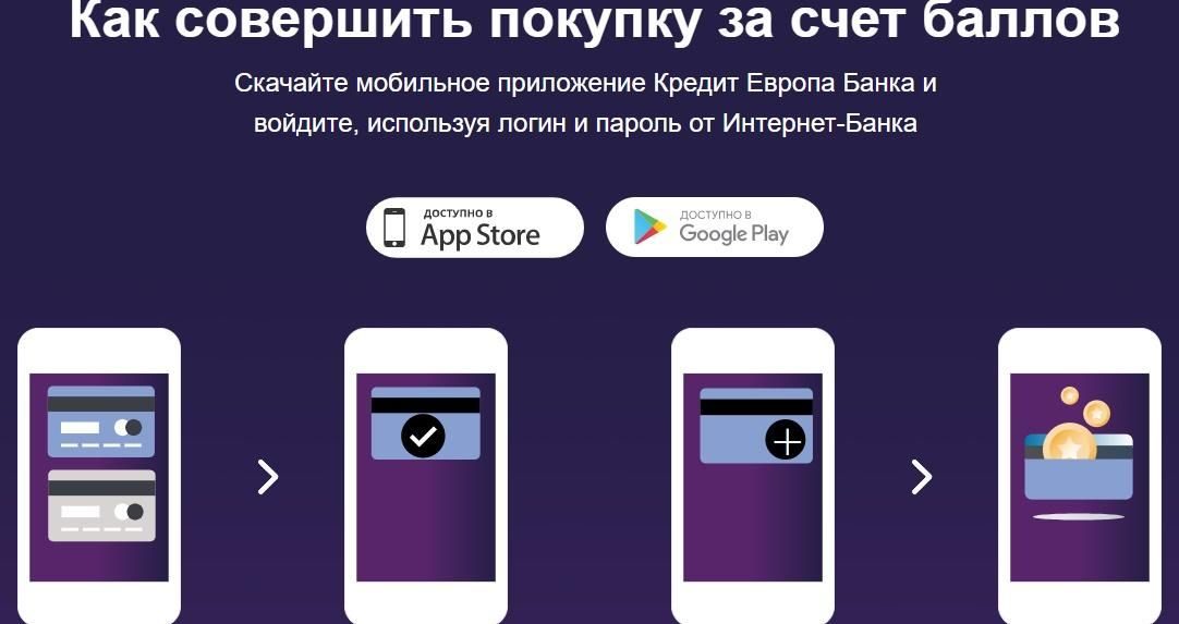 кредит европа банк приложение онлайн