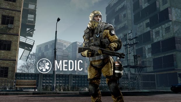 Особенности игры warface.com: персонаж Медик