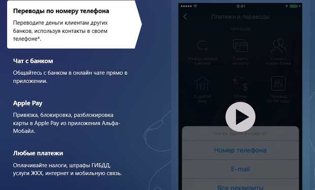 Альфа банк мобильное приложение