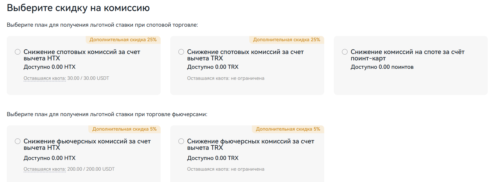 Хуоби скидки на торговые комиссии Huobi скидки на комиссии