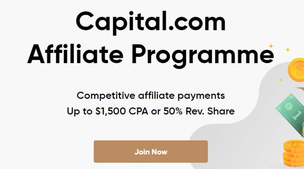 Capital.com партнерская программа
