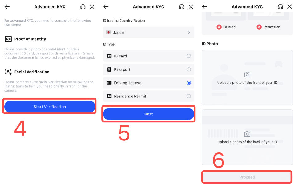 mexc.com верификация личности