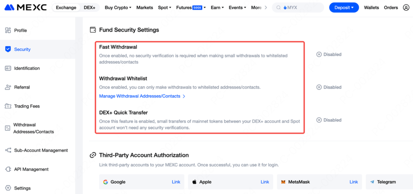 mexc.com вывод заработка