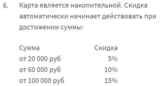 Chaihona №1 дисконтная программа