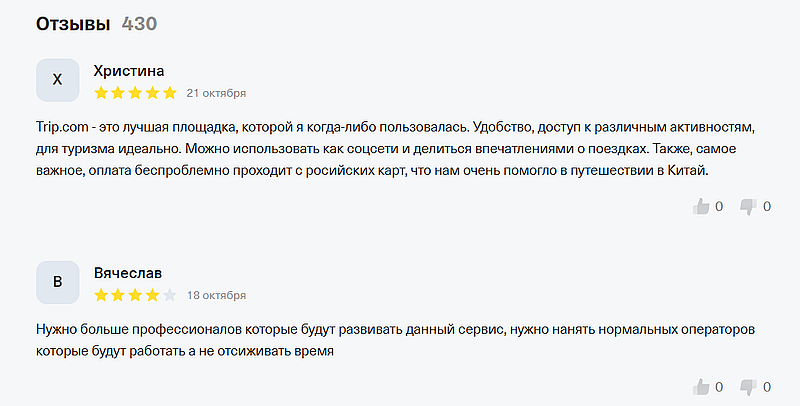 Трип ком отзывы