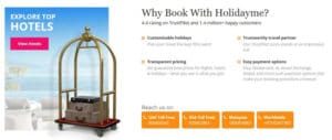 holidayme.com отзывы клиентов