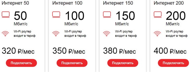 AKADO Telecom тарифы