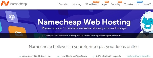 namecheap.com хостинг