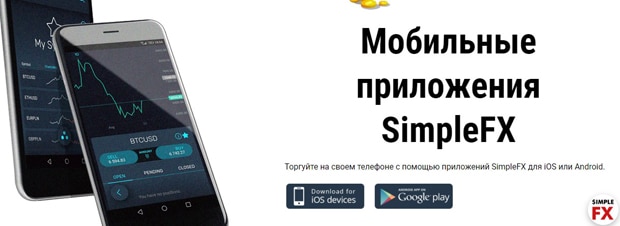 СимплФХ мобильное приложение
