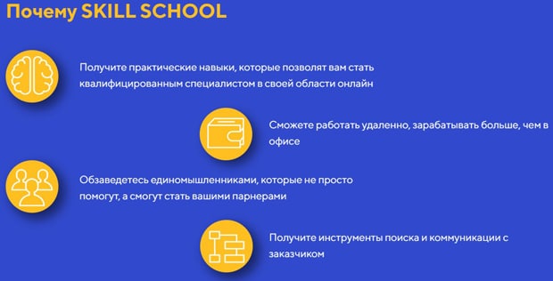 Skill School преимущества