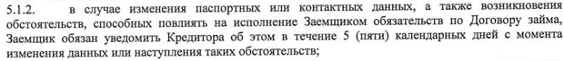 Евроэкспресс Кредит изменения персональных данных