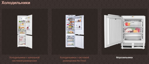 Вайсгауф холодильники