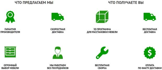 Stolline преимущества