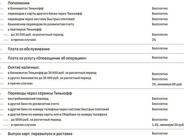 tinkoff.ru условия для владельцев карты