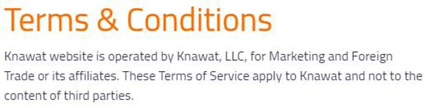 knawat.com пользовательское соглашение