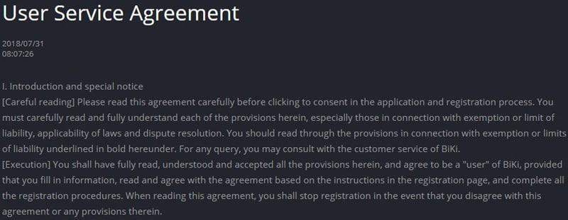 biki.com пользовательское соглашение