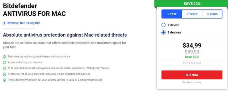 Битдефендер Ком ПО Bitdefender Antivirus for Mac