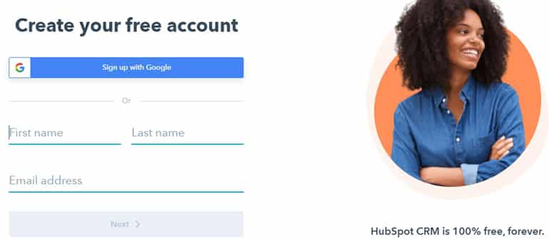 hubspot.com регистрация