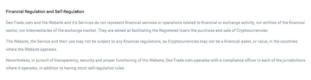 dex-trade.com услуги