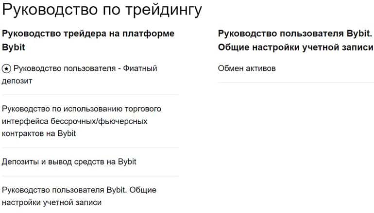 Байбит обучение трейдингу