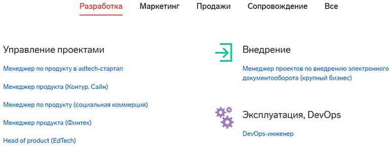 Kontur вакансии для трудоустройства