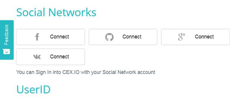 CEX социальные сети