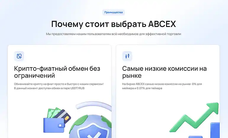 abcex.io переимущества биржи