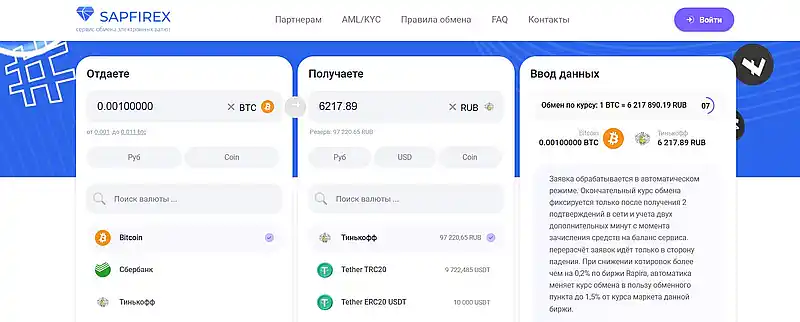 Sapfirex отзывы пользователей 