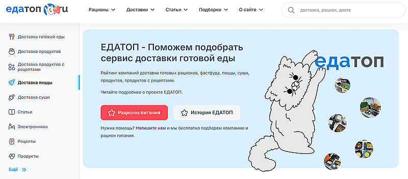 ЕДАТОП отзывы пользователей