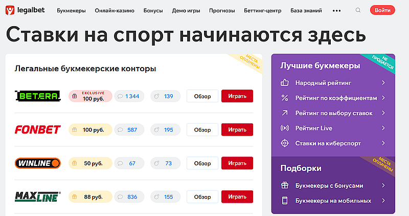 legalbet отзывы пользователей Легалбет отзывы