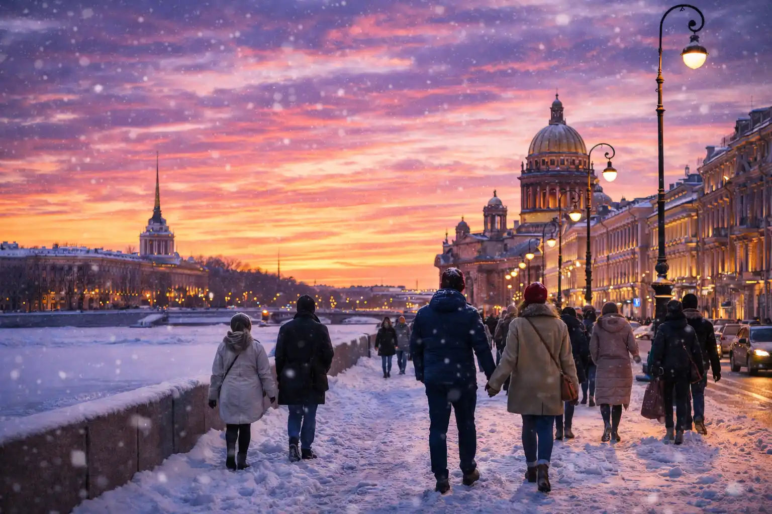 Санкт-Петербург на праздники Санкт-Петербург