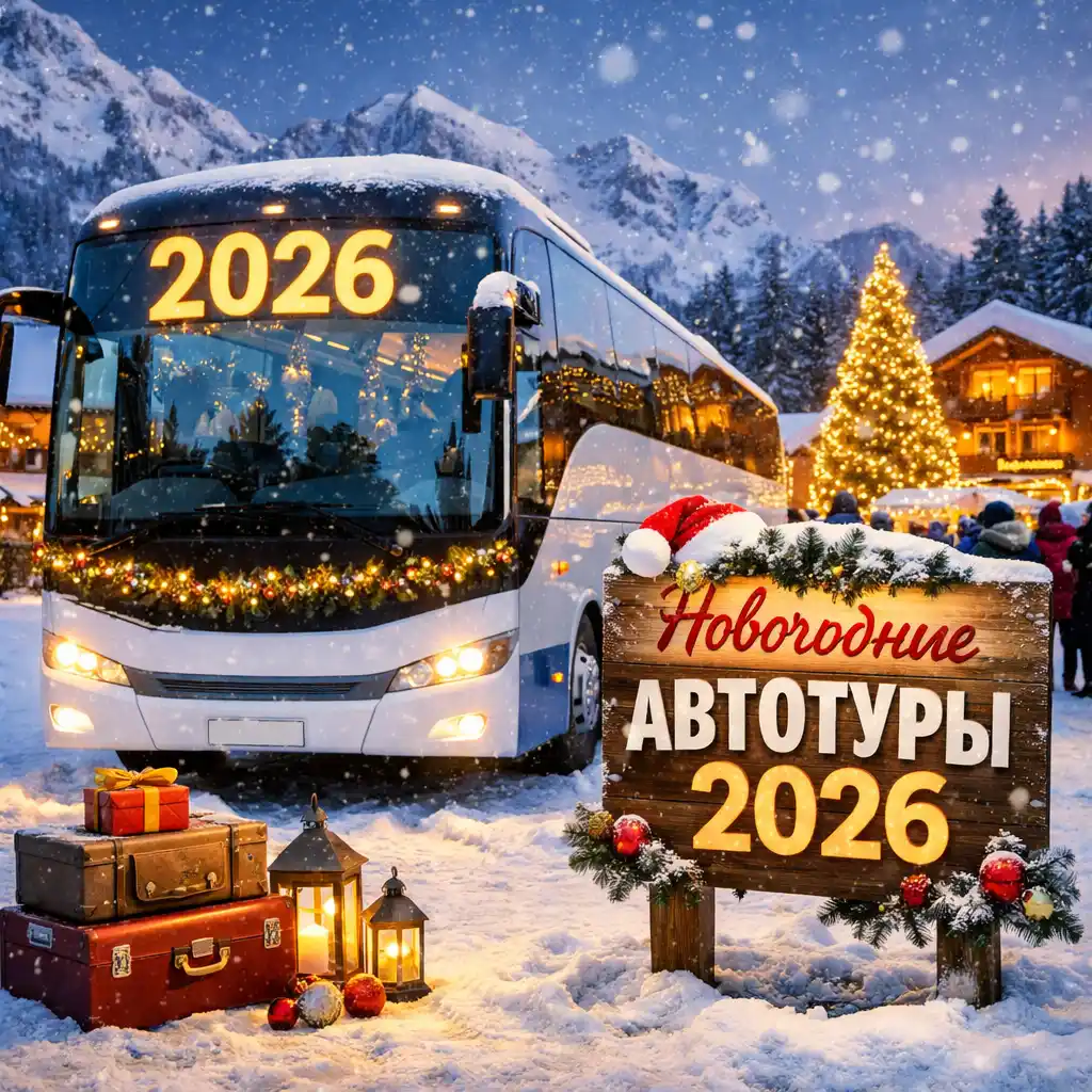 Новогодние автобусные туры 2026 Новогодние автобусные туры