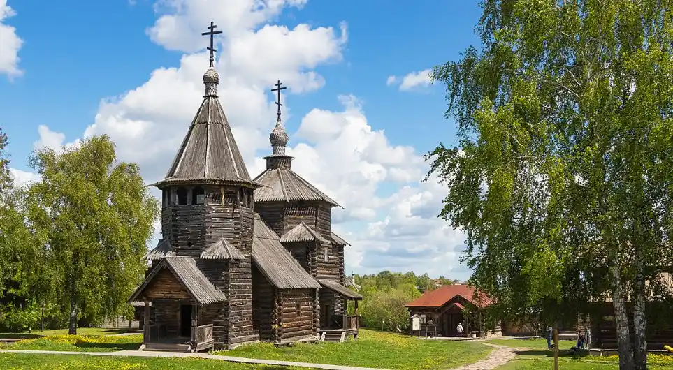 Суздаль Музей деревянного зодчества Суздаль музей