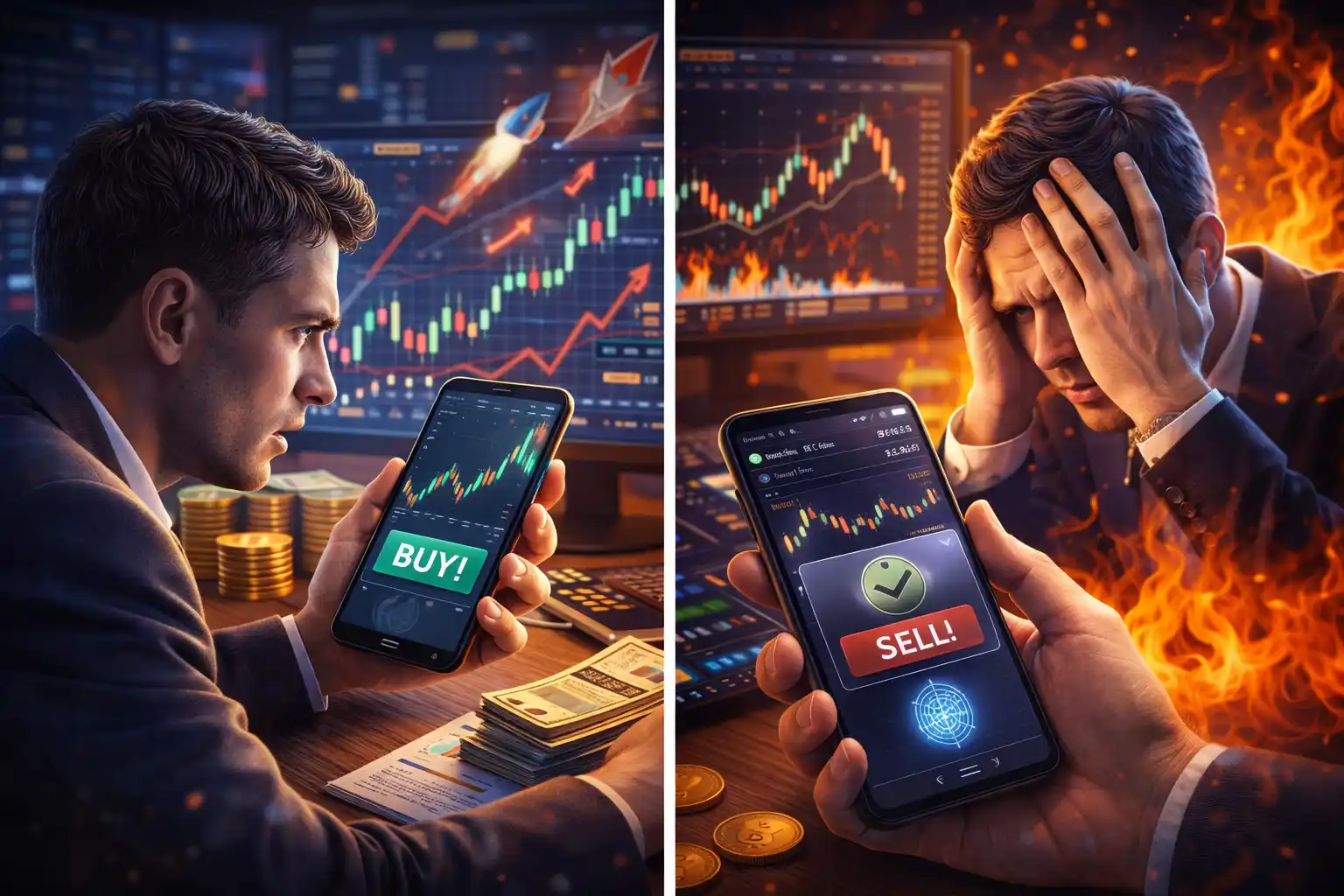 Психологические ошибки и эмоциональные решения Психологические ошибки