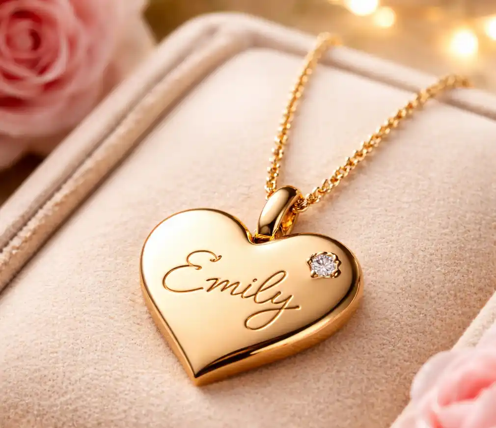 Ювелирное украшение с гравировкой Украшение с гравировкой