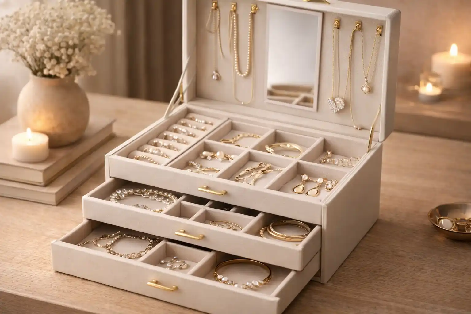 Красивый органайзер для украшений Органайзео для украшений