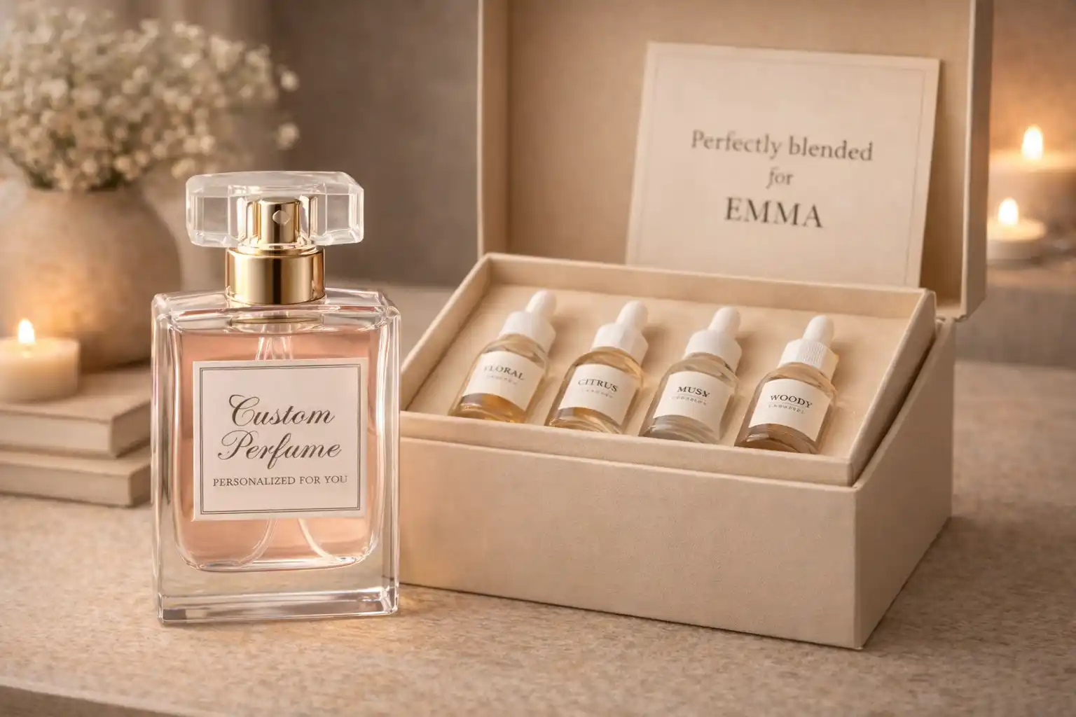 Духи с индивидуальным подбором Индивидуальные духи