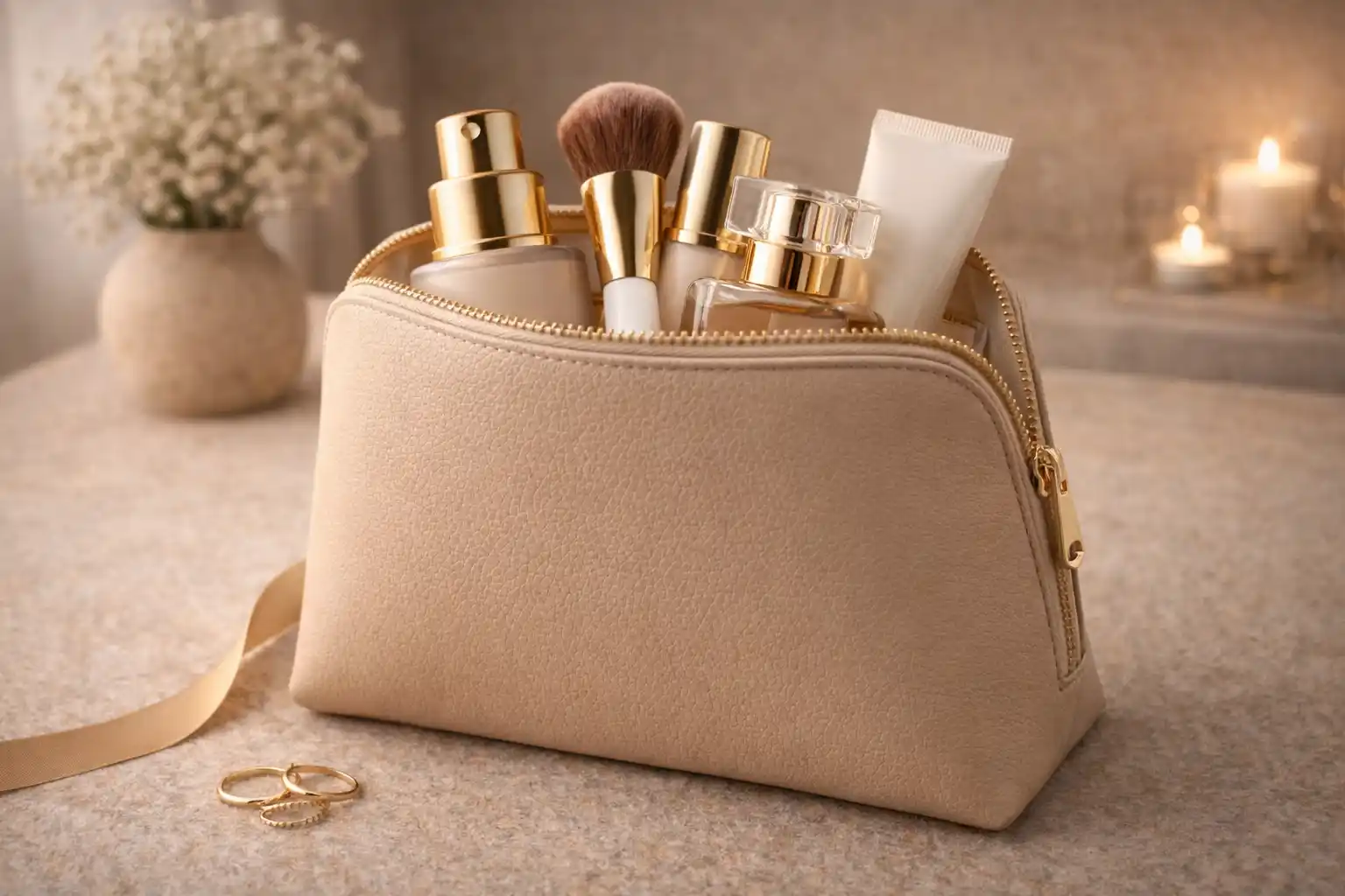 Косметичка из экокожи Косметичка