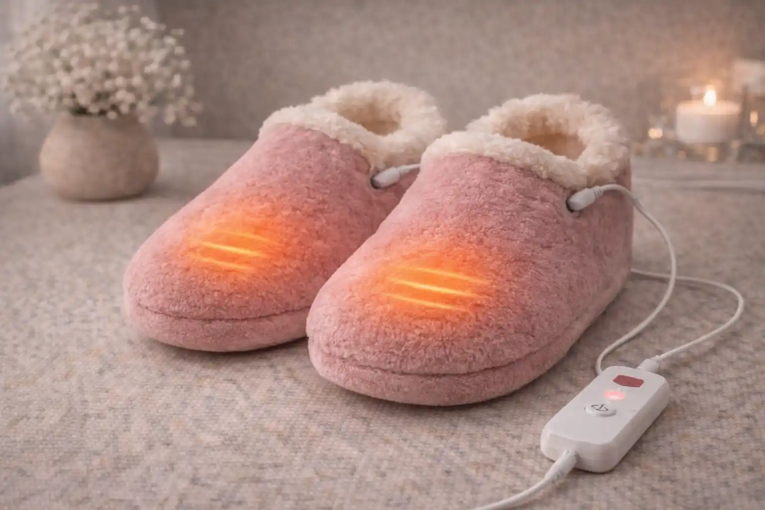 Домашние тапочки с подогревом Тапочки с подогревом