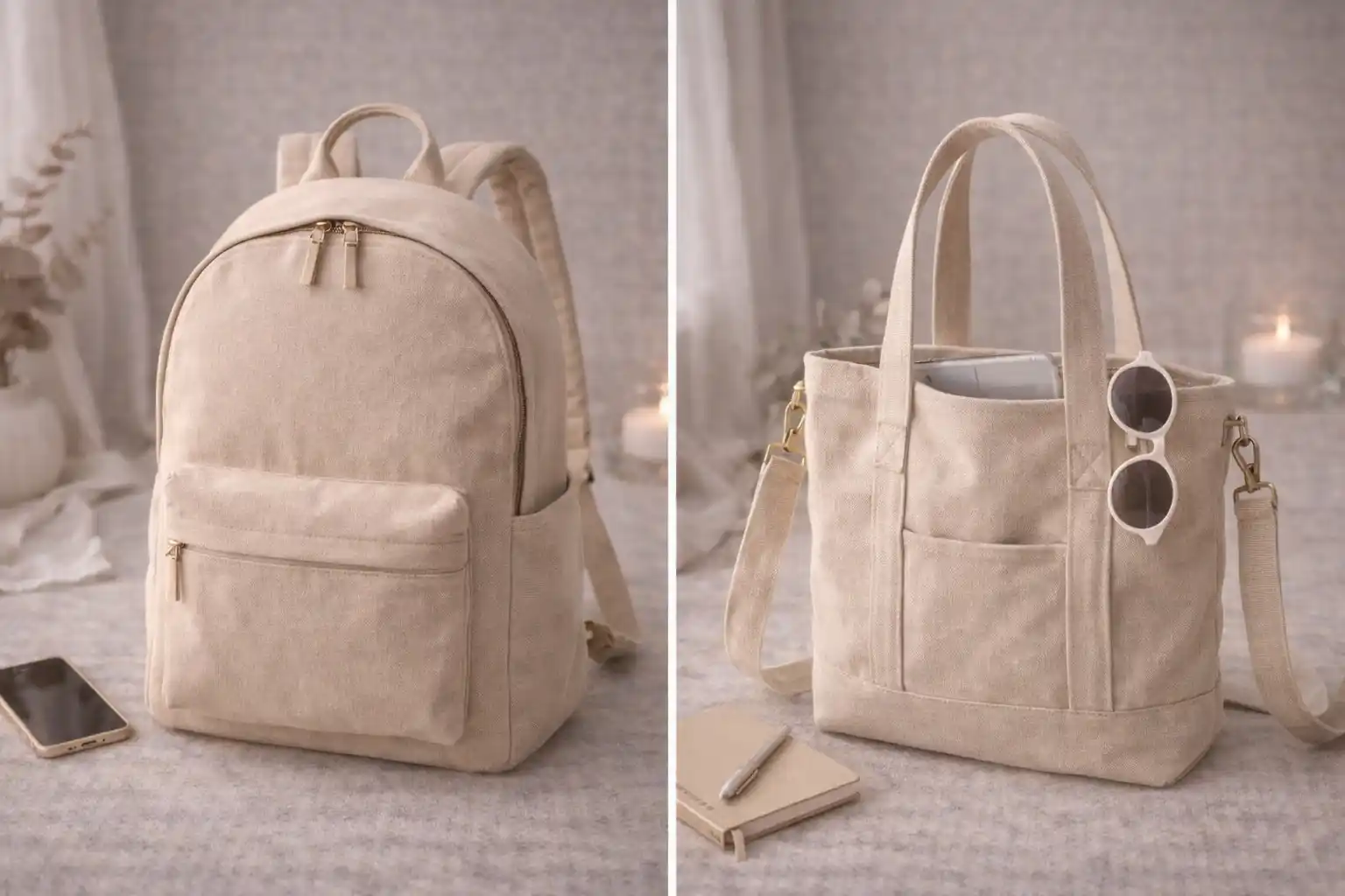 Практичный рюкзак и вместительная сумка Рюкзак или сумка