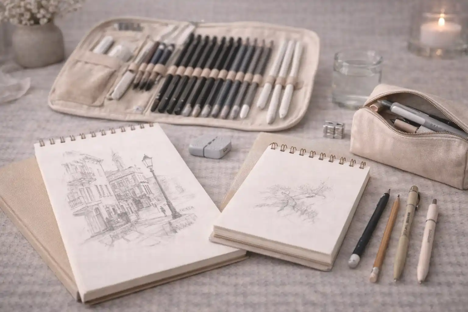 Набор для рисования или скетчинга Набор для рисования