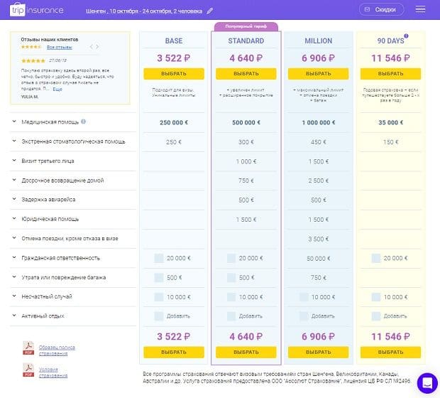 Трипиншуранс как оформить страховку в компании? tripinsurance.ru как оформить страховку?