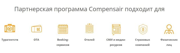 Компенсэйр партнерская программа сервиса compensair.com партнерская программа