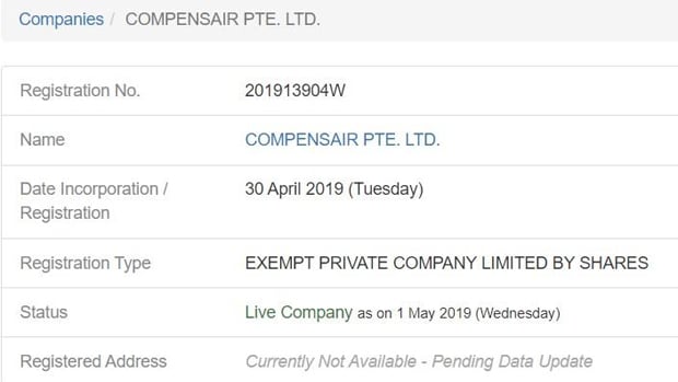 Compensair регистрационные данные компании compensair.com регистрационные данные