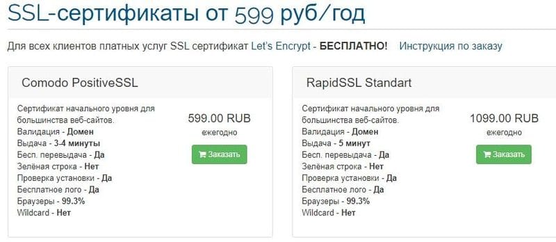 HostiMan: сертификаты SSL hostiman.ru сертификаты SSL