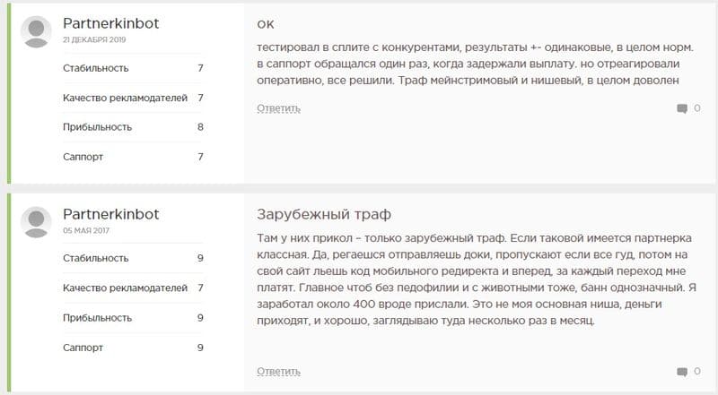 Отзывы о PlugRush plugrush.com отзывы