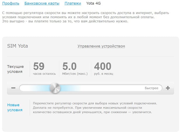 Yota личный кабинет клиента yota.ru личный кабинет